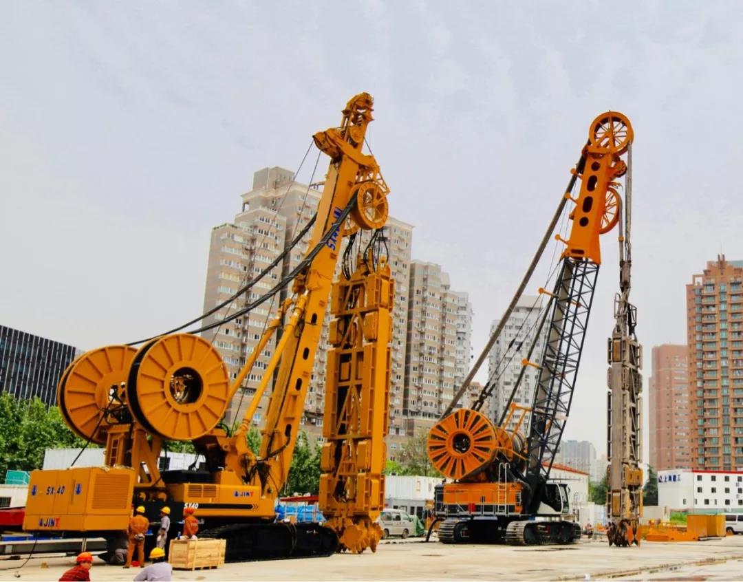 上海金泰SX40双轮铣多方出击国内深隧、轨交施工市场